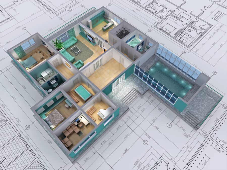 Дизайн проект квартиры, дома, коттеджа. 3D проектирование
