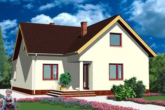Проекты домов с мансардой Беларусь